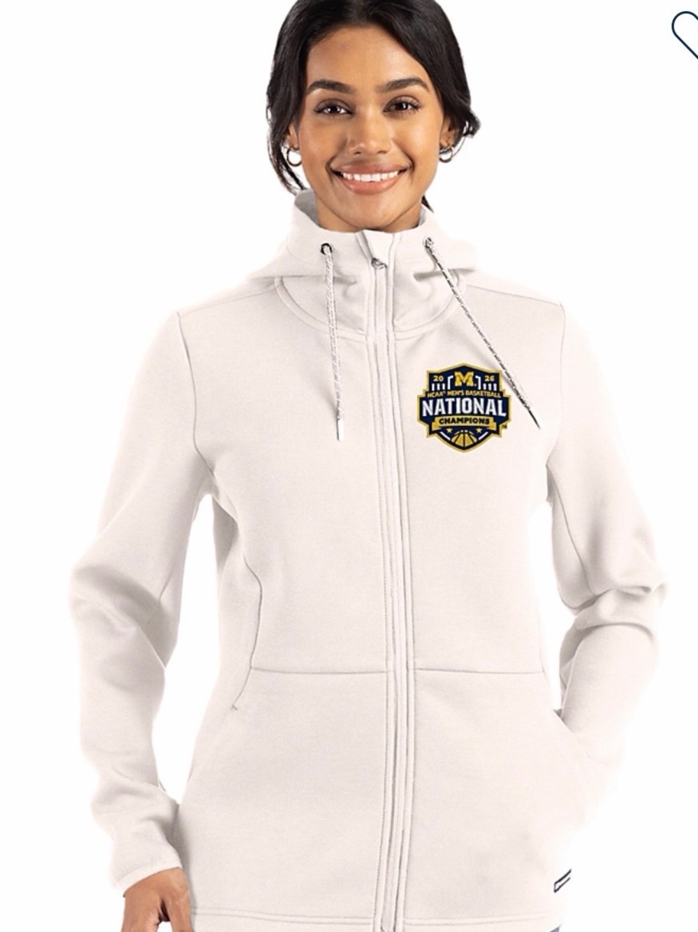 Michigan Wolverines 2026 NCAA Basketball National Champions Women’s Jacket